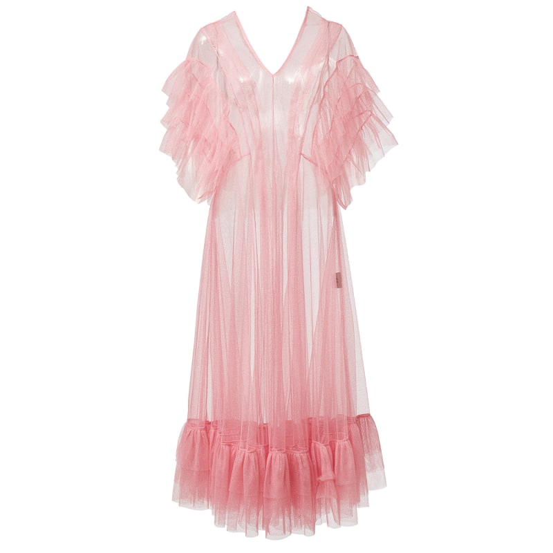 Thumbnail of Tulle Dress Glitter Pink image