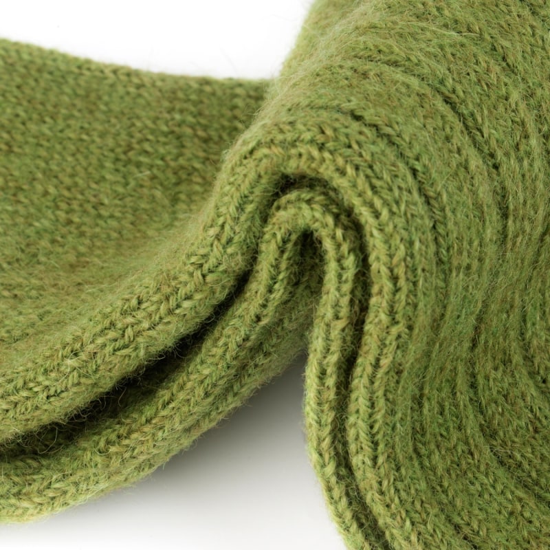 Thumbnail of Luxury Lounge Socks In British Alpaca - Green image