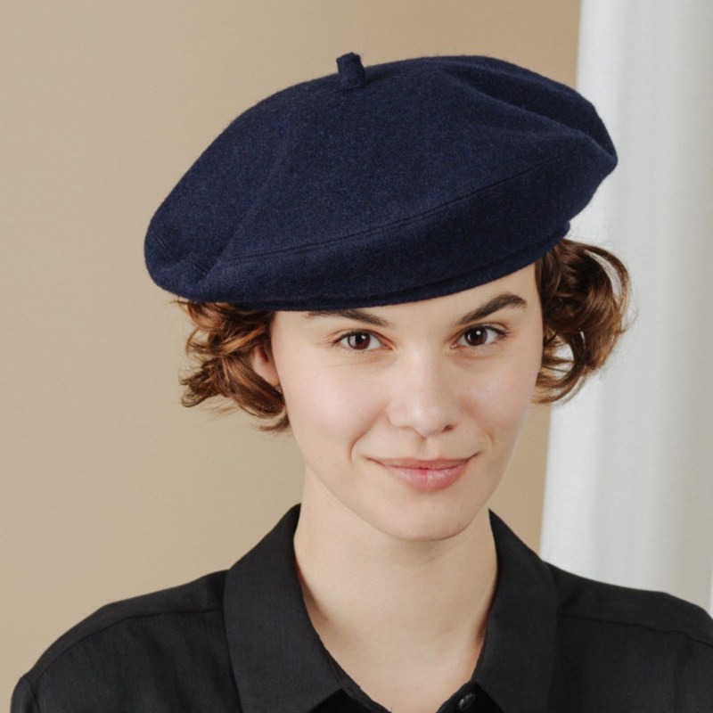 Thumbnail of Beret Wool Navy image