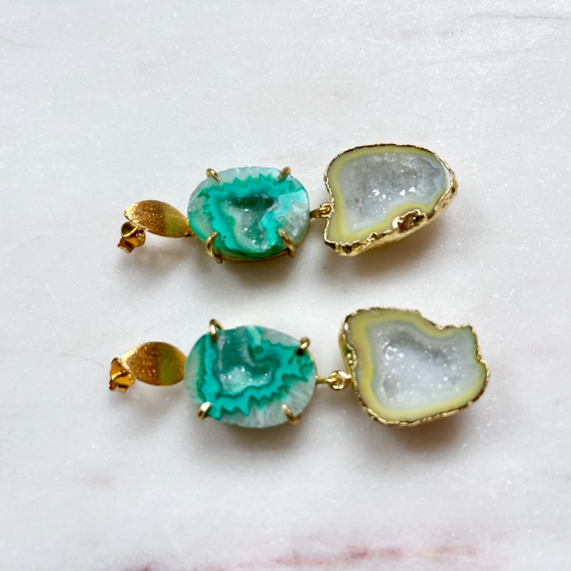 Thumbnail of Green & Yellow Summer Rocks image