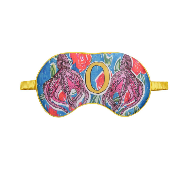 Thumbnail of O For Octopus - Silk Eye Mask image