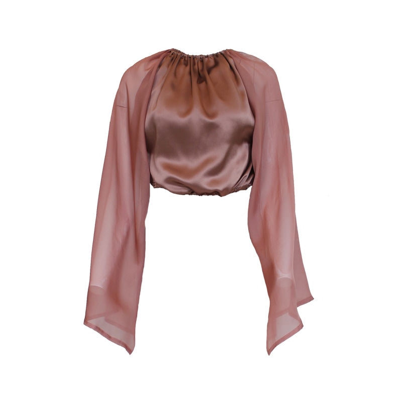 Thumbnail of Cape Sleeve Halter Copper image