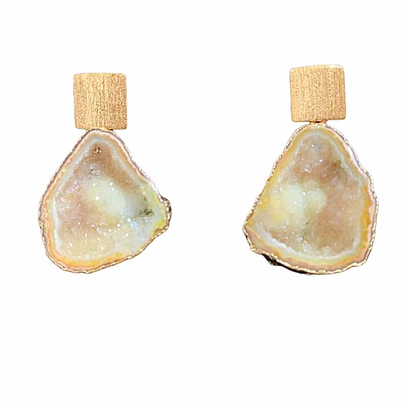 Thumbnail of Rocks In The Sky Yellow Earrings image