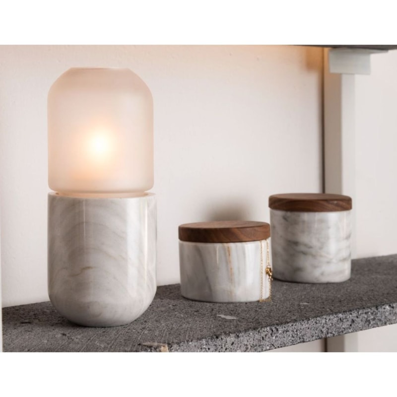 Thumbnail of Bocal Jar - White Marble image