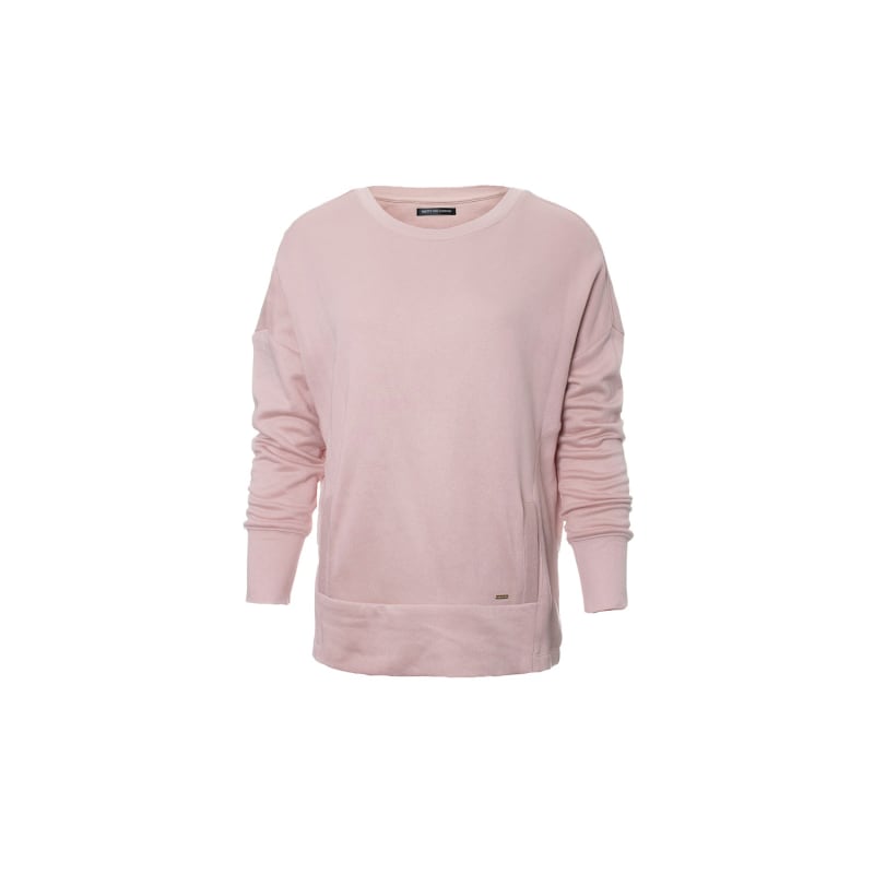 Thumbnail of Bamboo Leisure Crew Neck Sweatshirt In Rose image