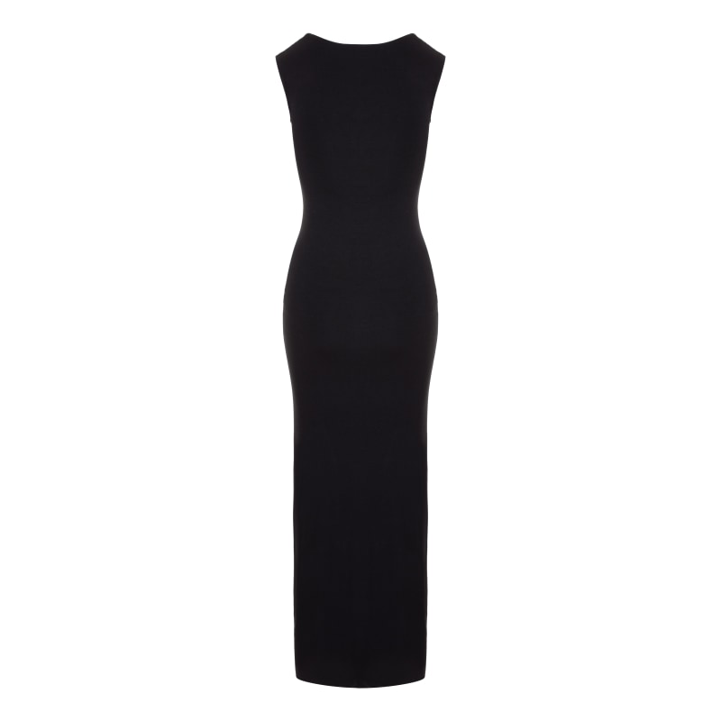 Thumbnail of Gaia Cut Out Maxi Black Dress image