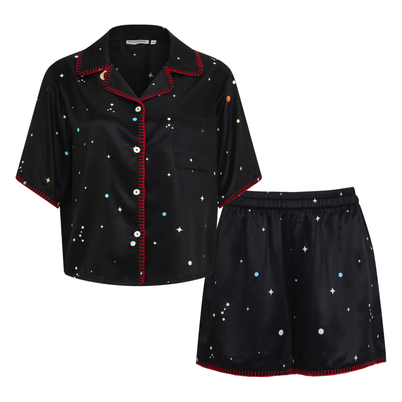 Thumbnail of Galaxy Edition | Silk Pajamas Short Set image