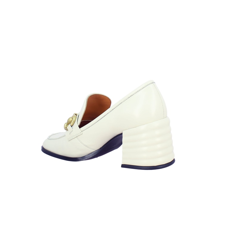 Thumbnail of Valentina Handcrafted Loafer - White image