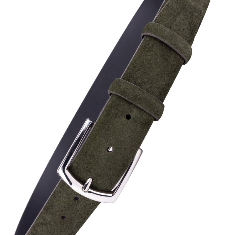 Thumbnail of Handmade Leather Belt Green Giuseppe image