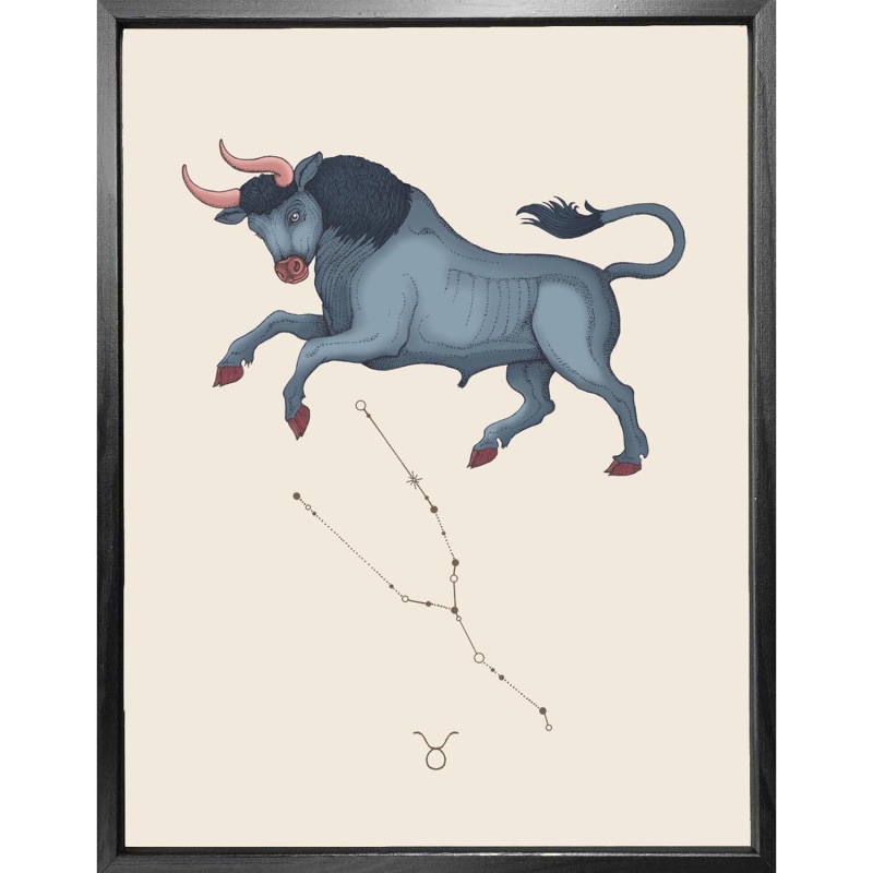 Thumbnail of 'Taurus Zodiac' Fine Art Print - A4 image