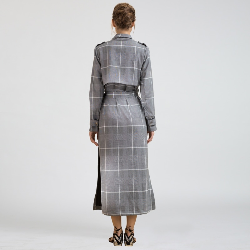 Thumbnail of Long Tartan Coat image