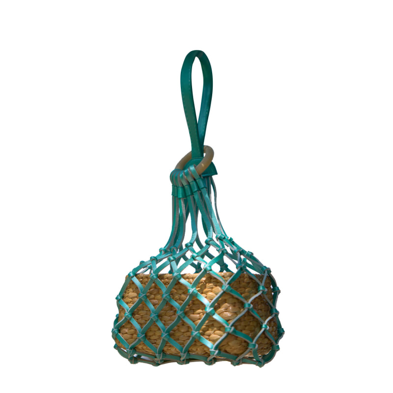Thumbnail of Gene Hand-Knotted Bag In Turquoise image