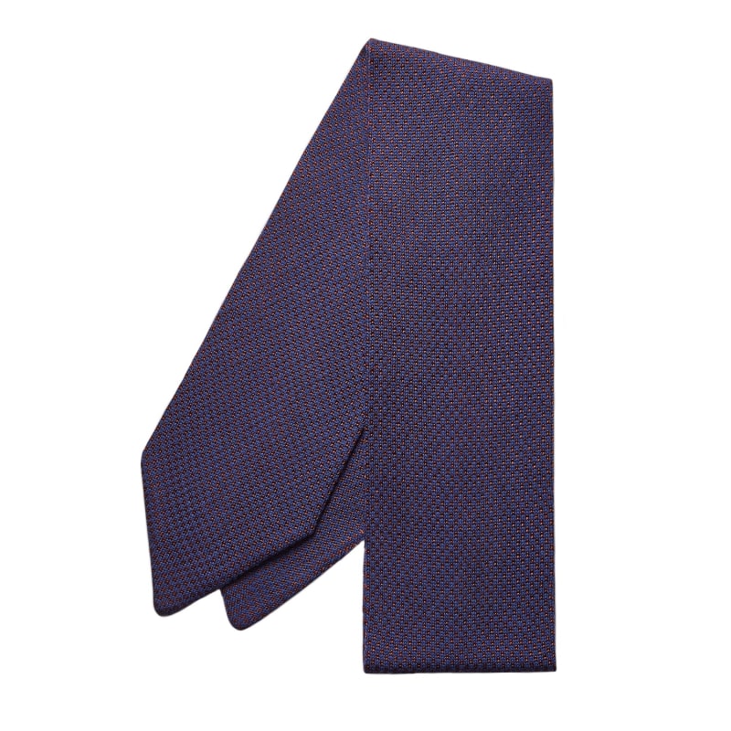 Thumbnail of Merino Wool & rPET Eco Scarf - Blue, Brown image