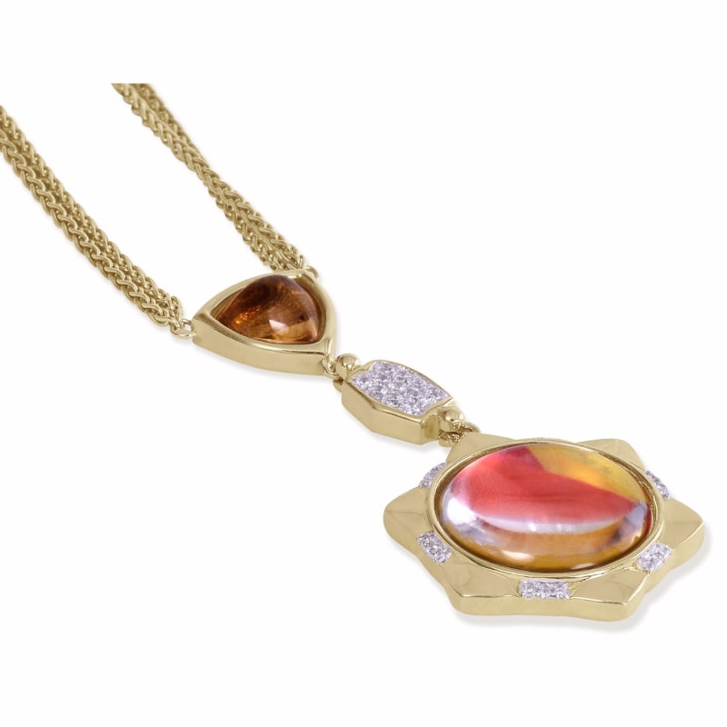 Thumbnail of Girl On Fire Necklace image