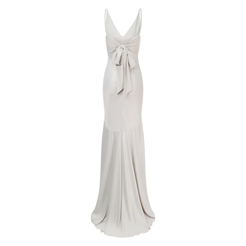 Thumbnail of Gigi Evening Dress In Oyster Ivory image