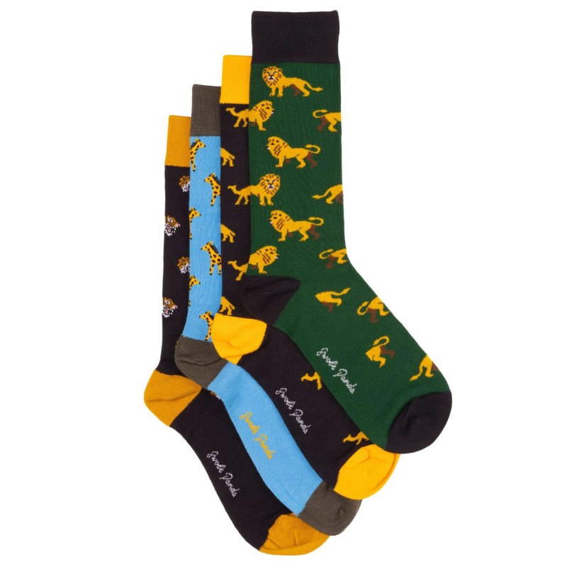 Thumbnail of Animal Bamboo Sock Bundle - Four Pairs image