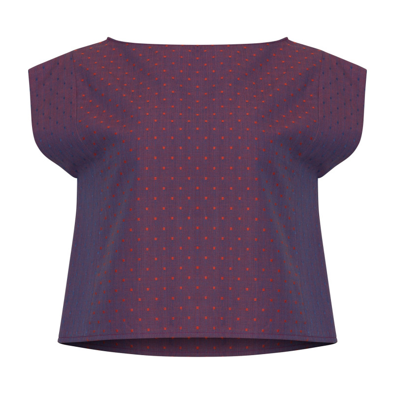 Thumbnail of Organic Cotton Viva Top Purple image