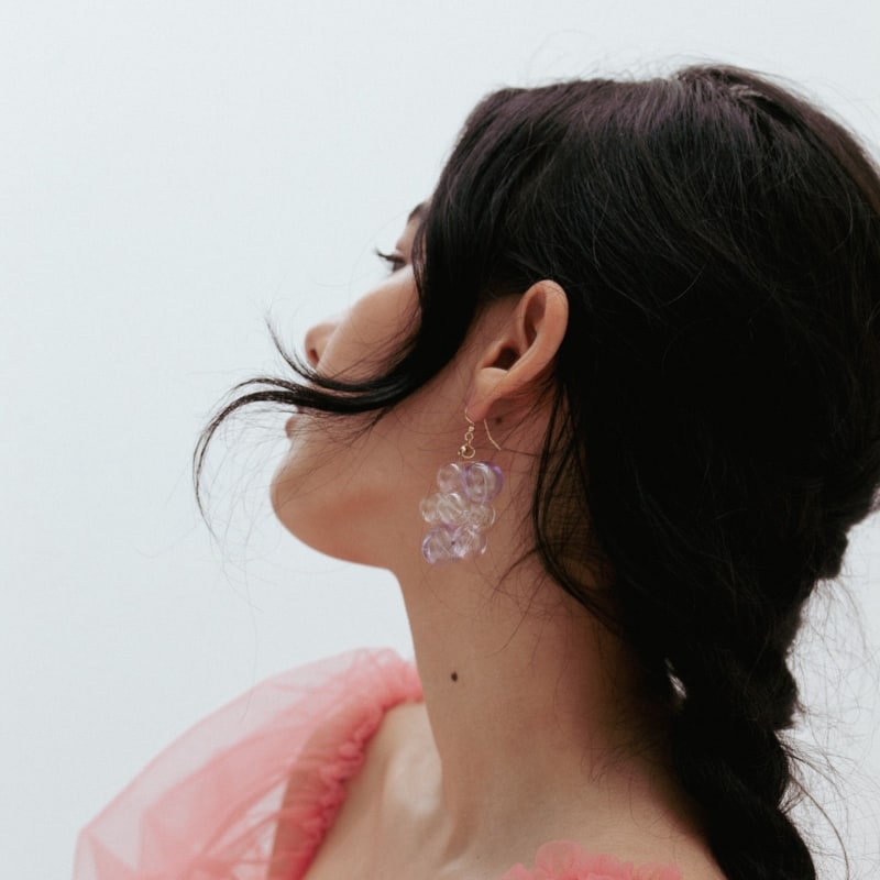 Thumbnail of Original Pink Bubble Earrings image