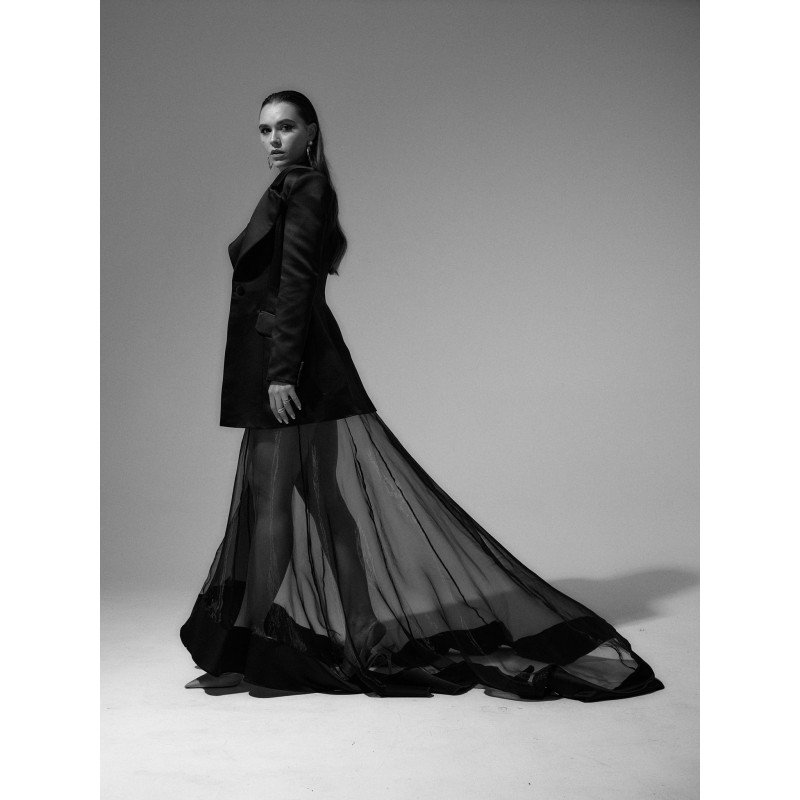 Hypnotic Glow Sheer Maxi Skirt | Tia Dorraine | Wolf & Badger Hypnotic Glow Sheer Maxi Skirt | Tia Dorraine | Wolf & Badger