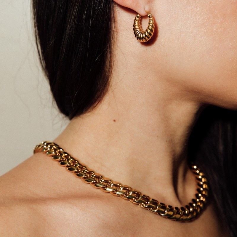 Thumbnail of Gold Chain Link Necklace image
