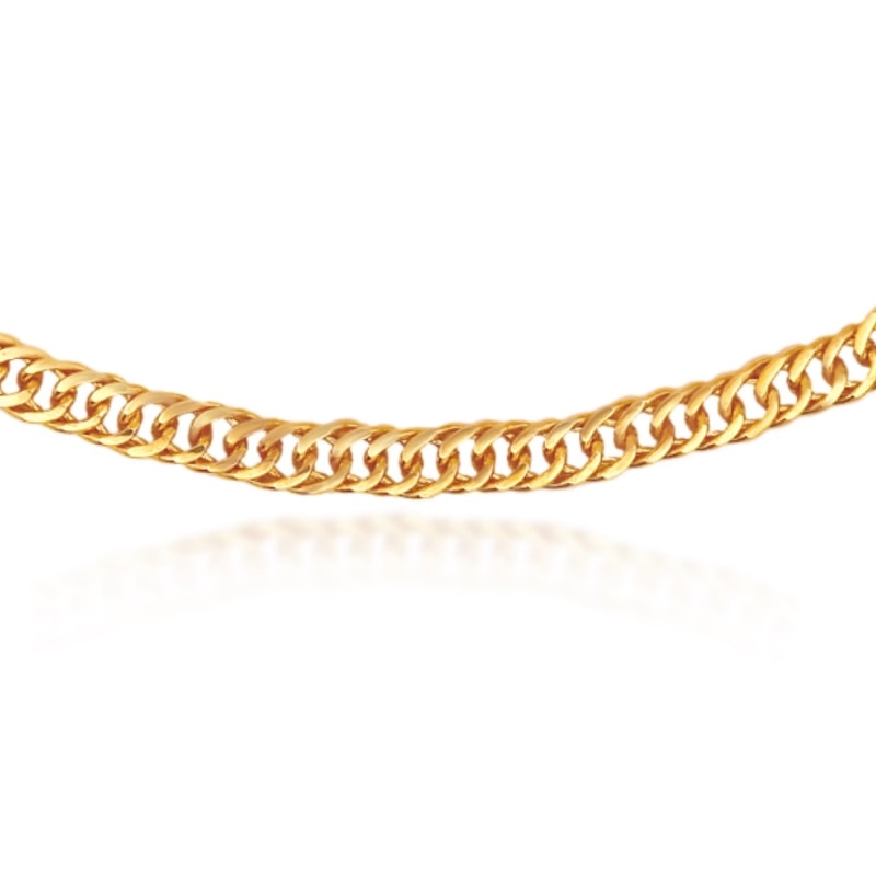 Gold filled cuban choker hot sale
