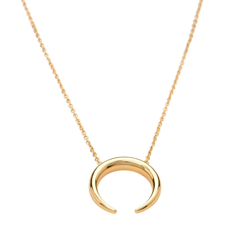 Sliding outlet clasp necklace