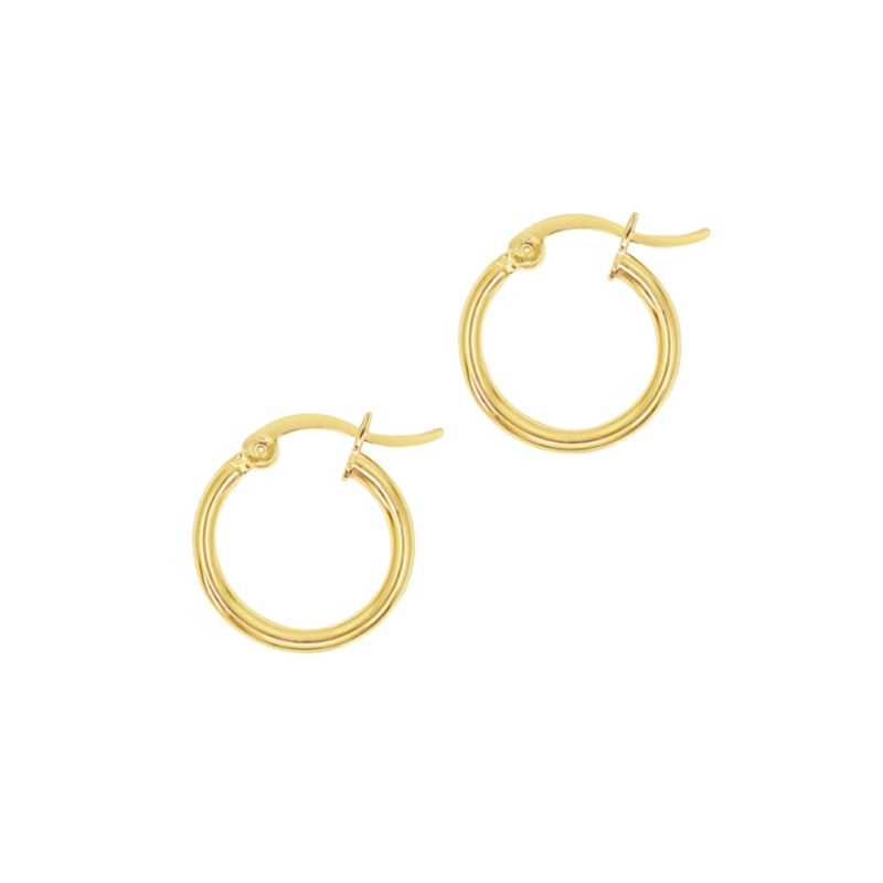Gold creole hoops deals