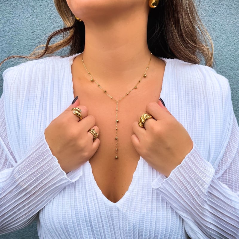 Snake ring pendant necklace in gold outlet