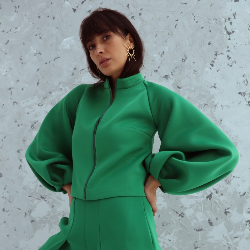 Thumbnail of Sia Trackchic Jacket - Green image