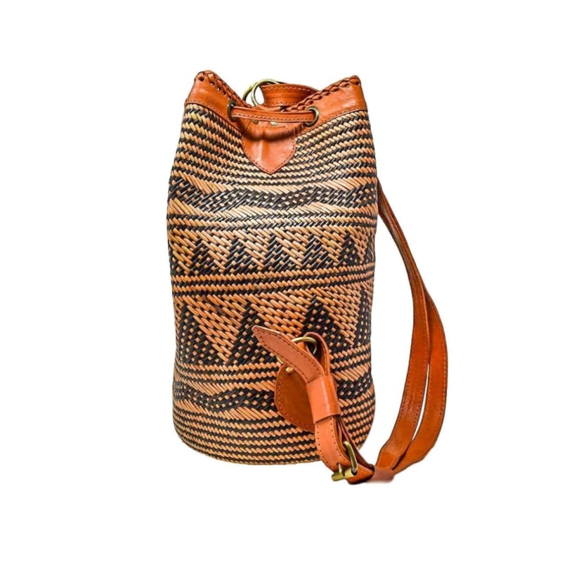 Thumbnail of Delilah Backpack - Caramel Leather Trim image