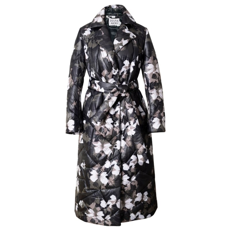 Thumbnail of Esther Long Padded Coat In Urban Blossom image