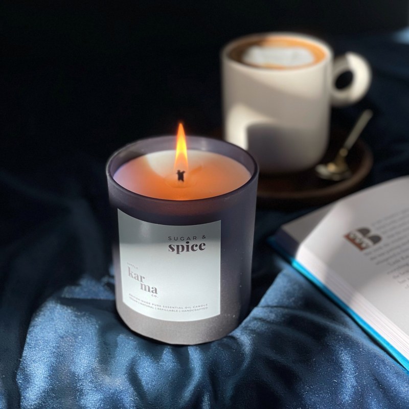 Thumbnail of Sugar & Spice - Spiced Chai Christmas Midi Candle image