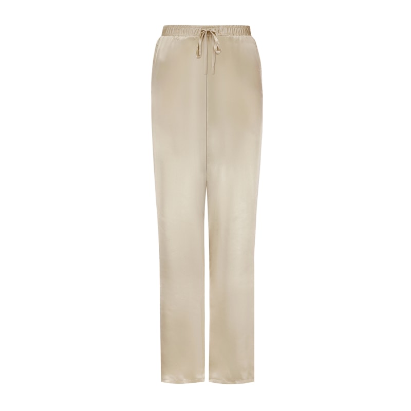 Thumbnail of Grace Silk Trouser - Sand image