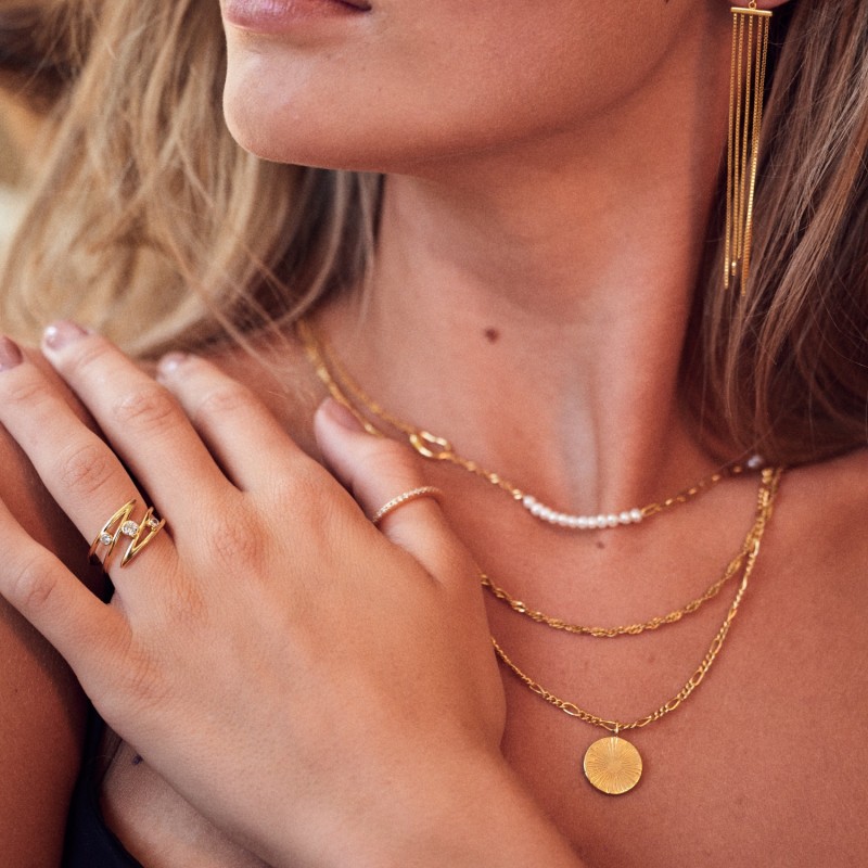 Grace necklace deals gold