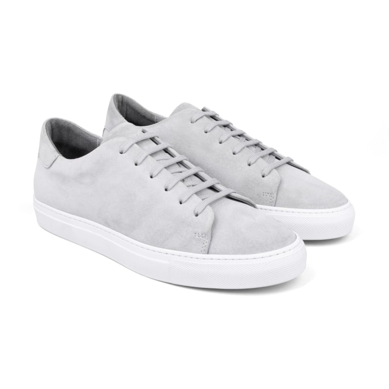 Suede Sneakers Light Grey Norberto | Dalgado | Wolf & Badger