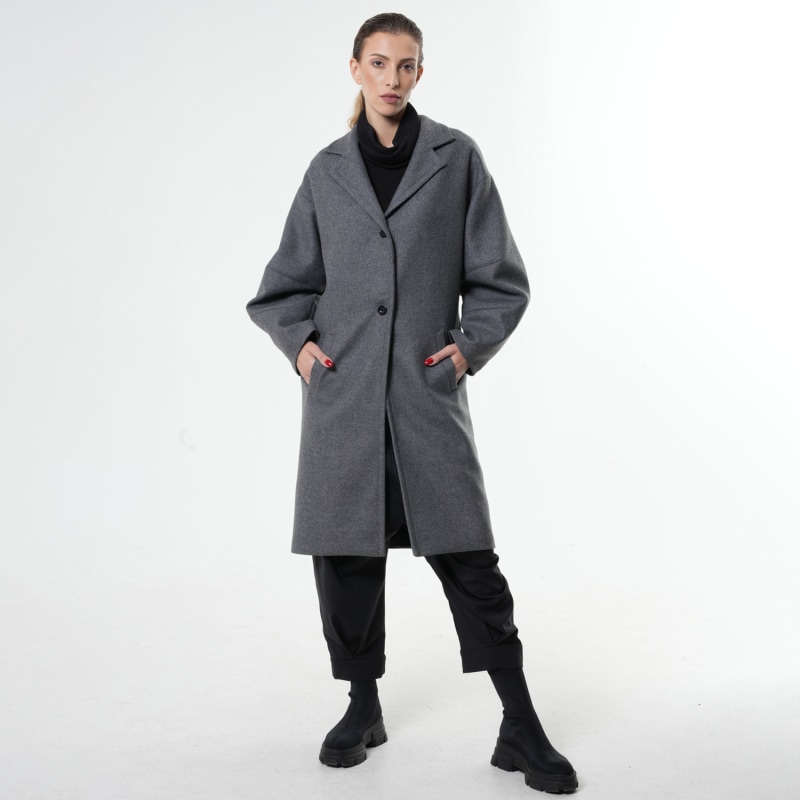 Elegant wool coat sales
