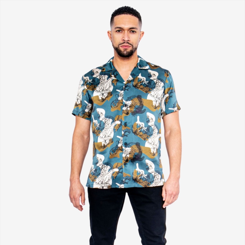 Thumbnail of Greek Camo Shirt image