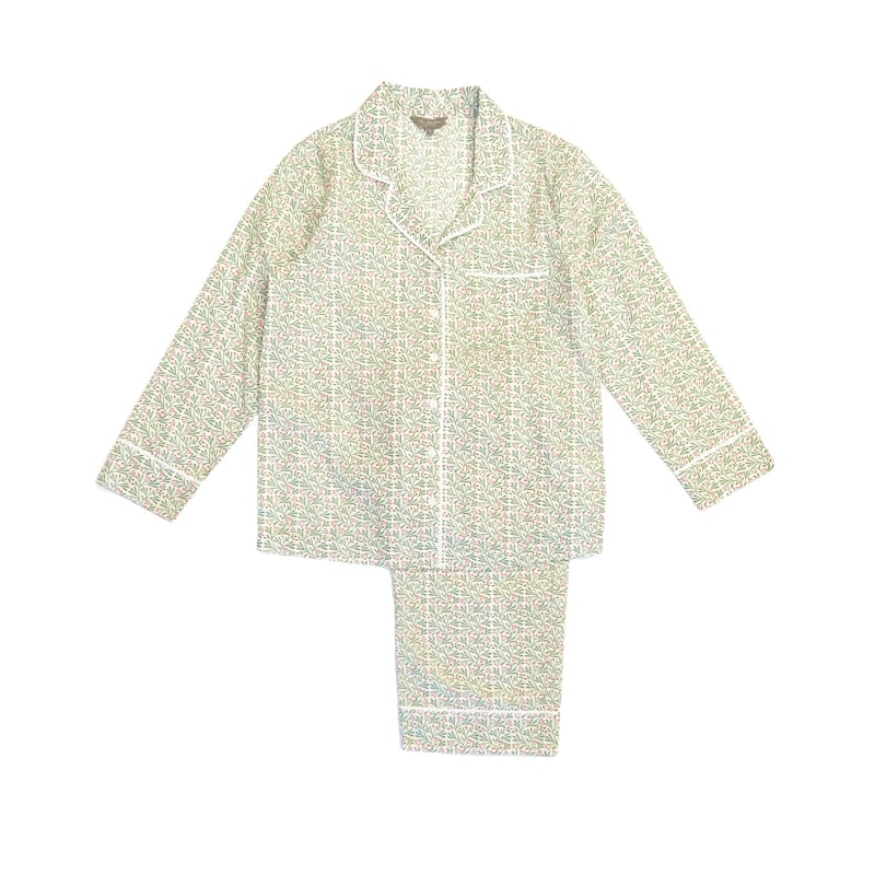 Women s Green Berry Pyjamas Large Lime Tree Design