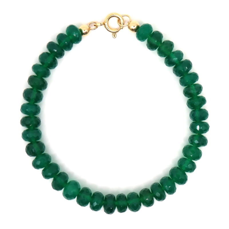 Thumbnail of Green Onyx Beaded Bracelet image