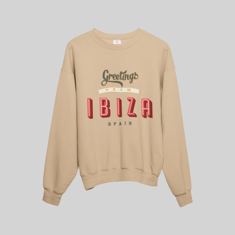 Thumbnail of "Greetings From Ibiza" Oversized Unisex Sweatshirt image