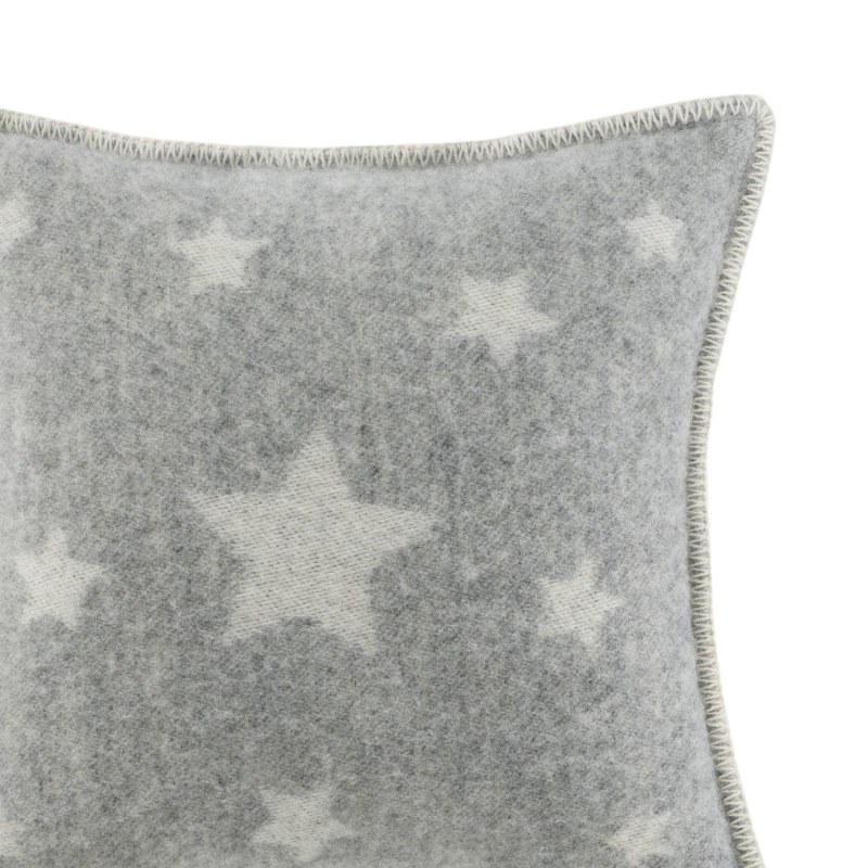 Thumbnail of Grey Stars Wool Cushion image