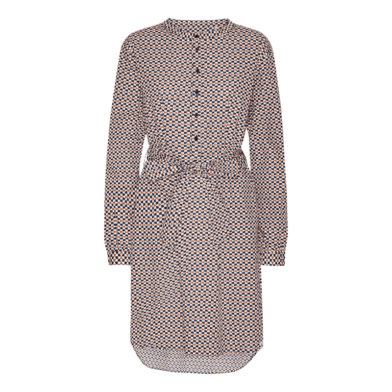 Thumbnail of The Grobund Maalia Shirt Dress - The One In A Graphic Pattern image