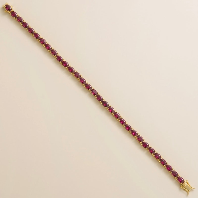 Thumbnail of Salto Tennis Bracelet In Ruby image