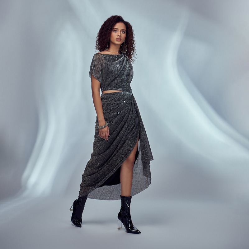 Gunmetal cocktail dress new arrivals