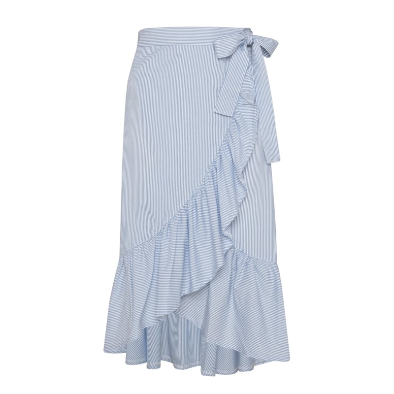 Thumbnail of Gunsie Cotton Frill Wrap Skirt image