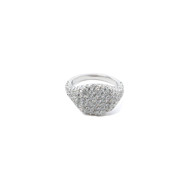 Thumbnail of Diamond Signet Ring image