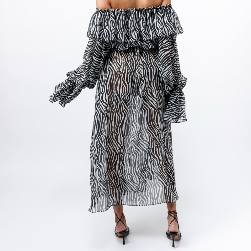 Thumbnail of Zebra Maxi Dress image