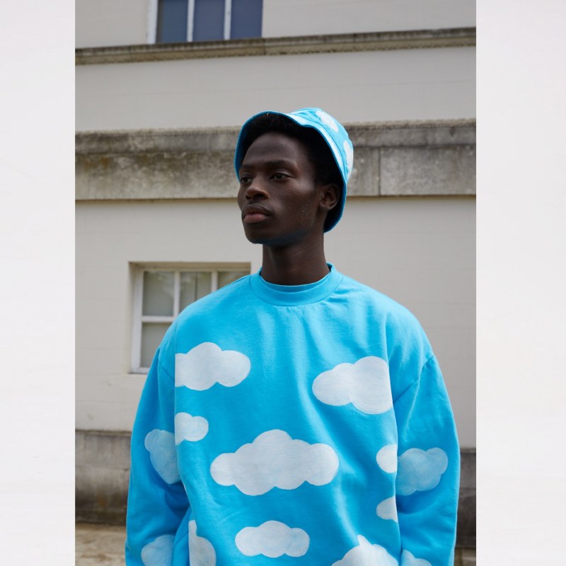 Thumbnail of Blue Sky & Cloud Bucket Hat image