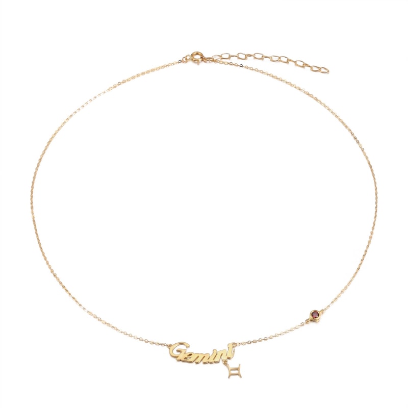 22ct gold name sale necklace