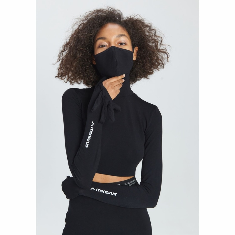 Thumbnail of Croptop Mask - Black image